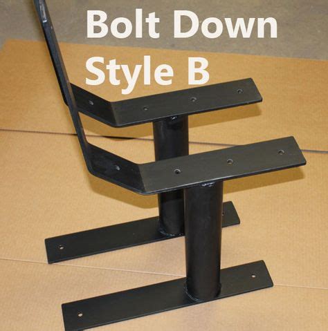 outdoor metal bench brackets